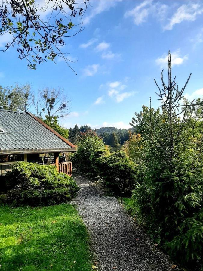 Chalet Barvaux Met Grote Tuin Durbuy Kültér fotó